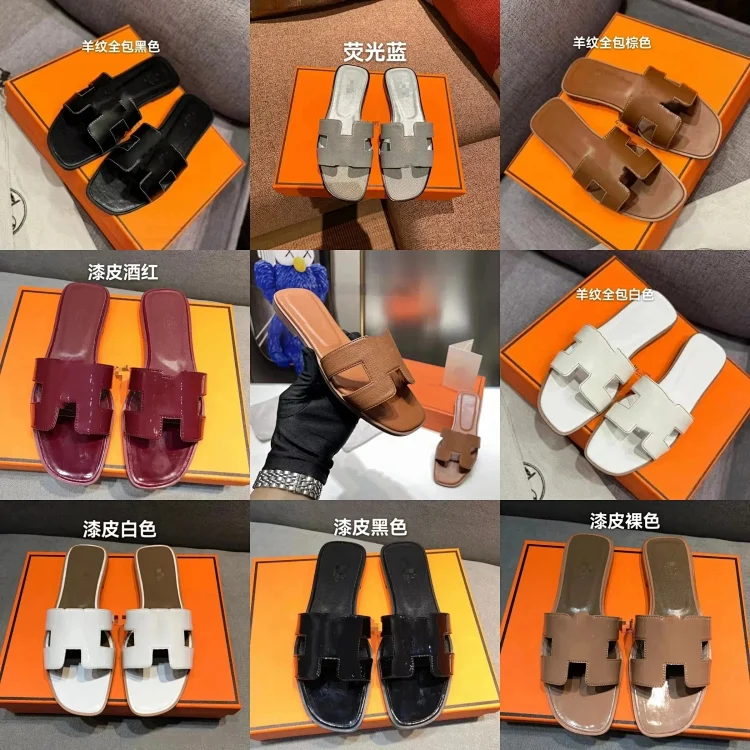 Hermes slippers( 39 + styles)  7448559046  