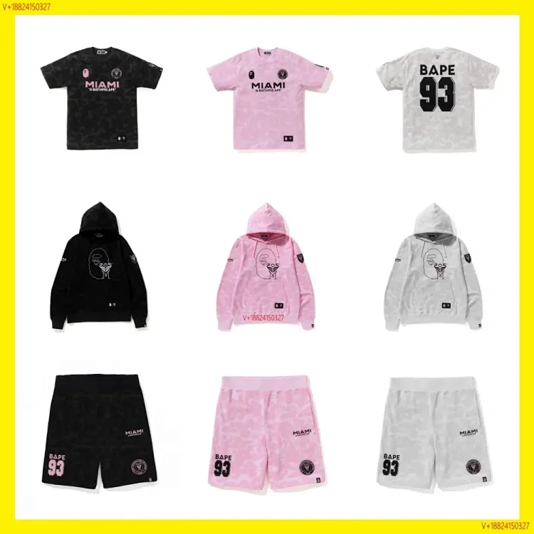 Bape T-shirt tee Jersey shorts set (40+) 7459985213