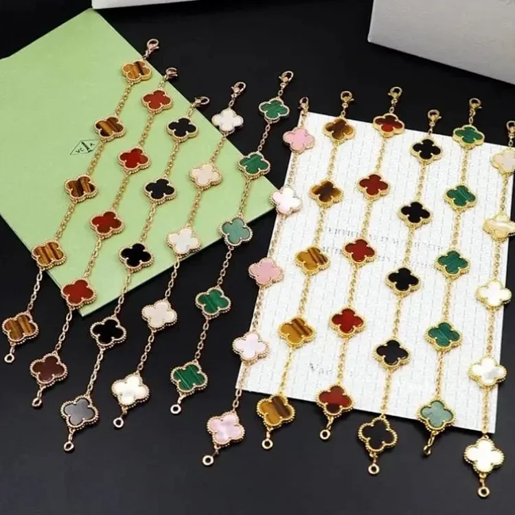  Van Cleef & Arpels VCA  New four-leaf clover bracelet（35 styles)  7541634690  