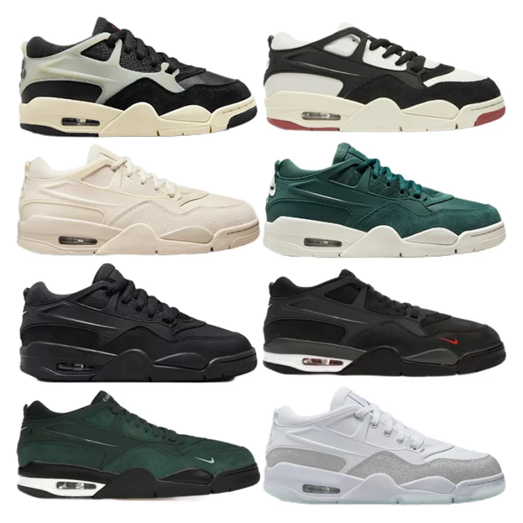  Nike Air Jordan 4 RM non-slip wear-resistant mid-top casual shoes  7540551055  