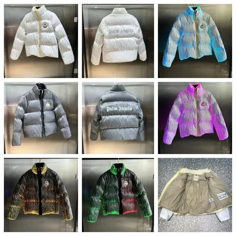 Fashion luminous down jacket   7549384079                                                                     