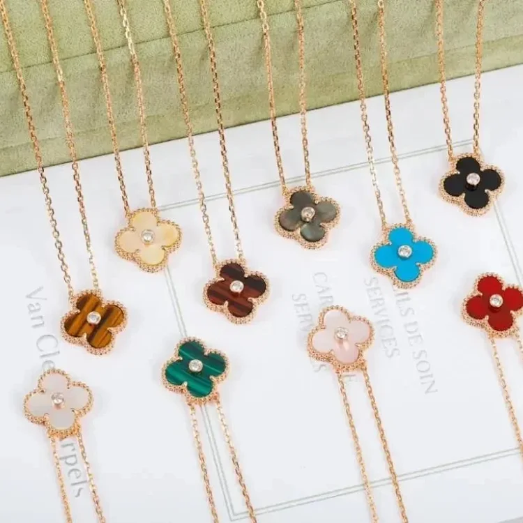 Van Cleef & Arpels VCA Fashion new four-leaf clover bracelet（18 styles)  7551492988  