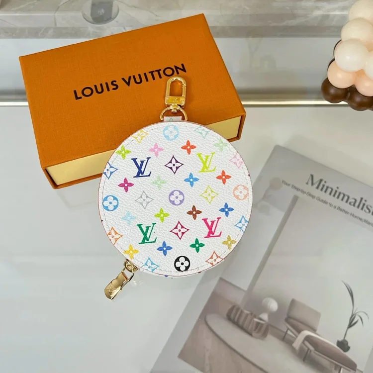 Louis Vuitton LV round coin purse pendant  7587088726  
