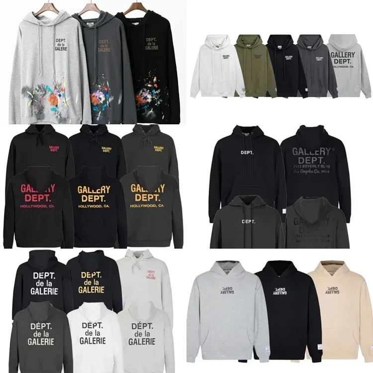 Gallery Dept hooded sweatshirt  7603905082  