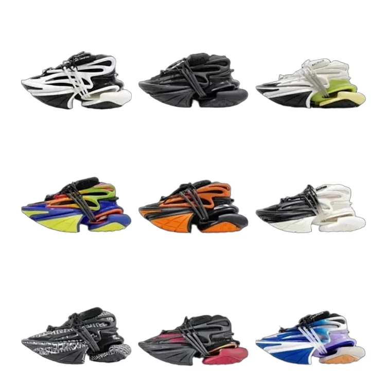  BALMAIN Unicorn leather wear-resistant low-top casual shoes  7612410858  