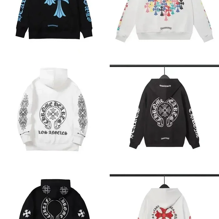  Chrome Hearts Cross Hoodie [38 styles]  7638537804  