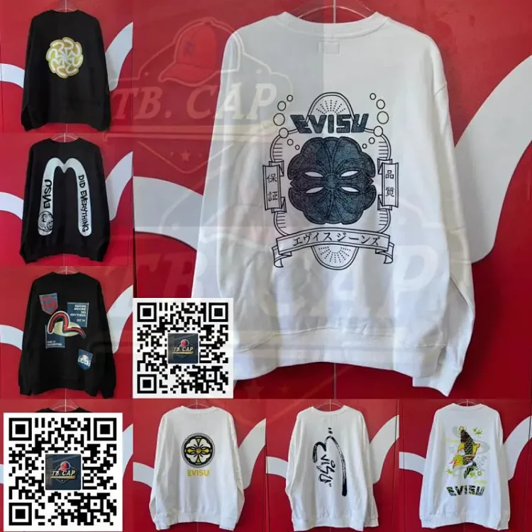  EVISU Hoodies/Sweaters [19 styles]  7665826200  
