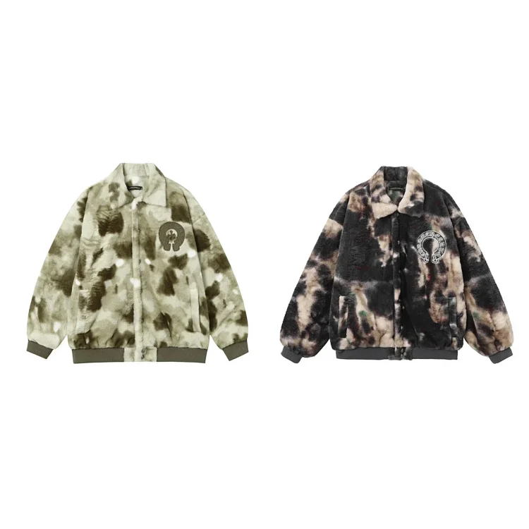 Chrome Hearts CH New Gradient Lambswool Warm Coat  7700623220  