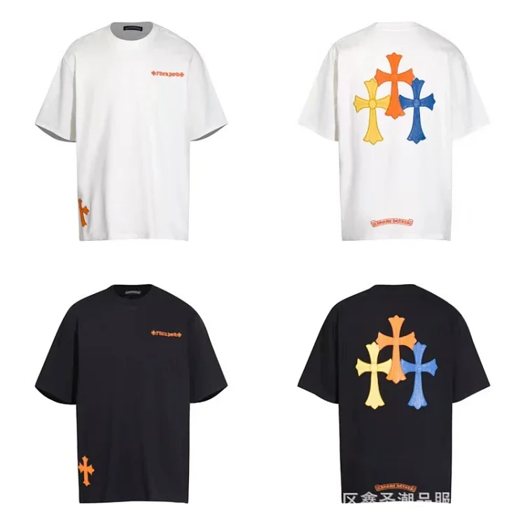Chrome Hearts CH new short-sleeved T-shirt   7700674658  