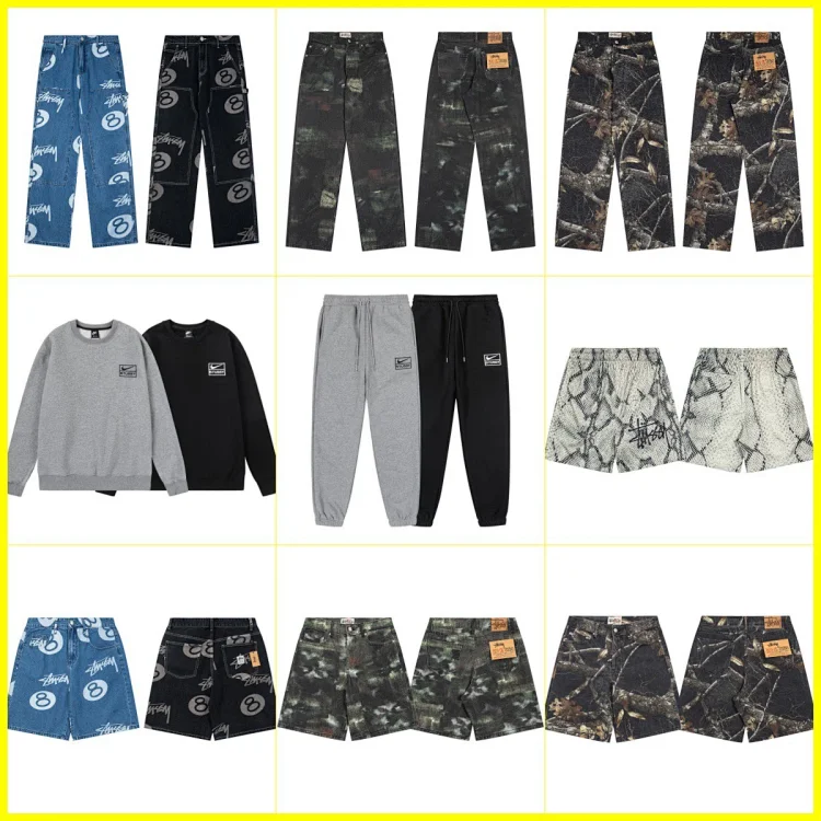 Stussy Fashion Printed Jeans  7698486019  