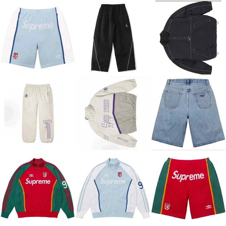 Supreme New Colorway Collaboration Jacket Set   7702642512  