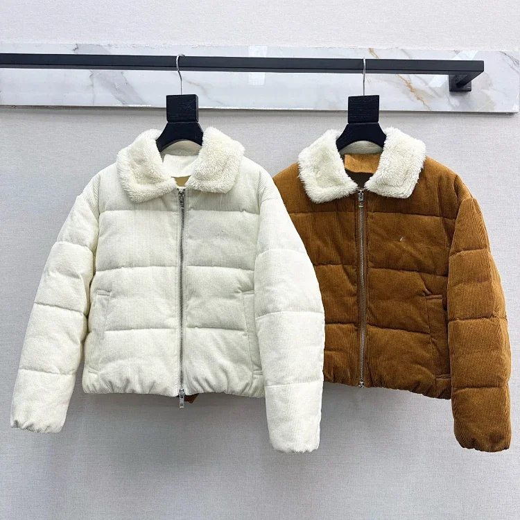 Polo Ralph Lauren new patchwork shearling collar corduroy cotton jacket  7710549001  