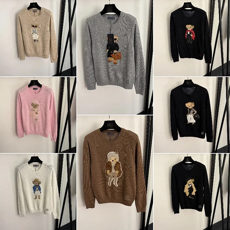 New Polo Ralph Lauren sweater with embroidered bear patch  7713627682  