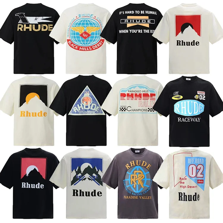 Rhude Graphic T-Shirts 24 styles  7786462694  