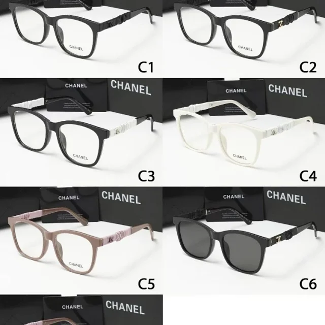 Chanel's new stylish natural-looking glasses frame    7822557859  