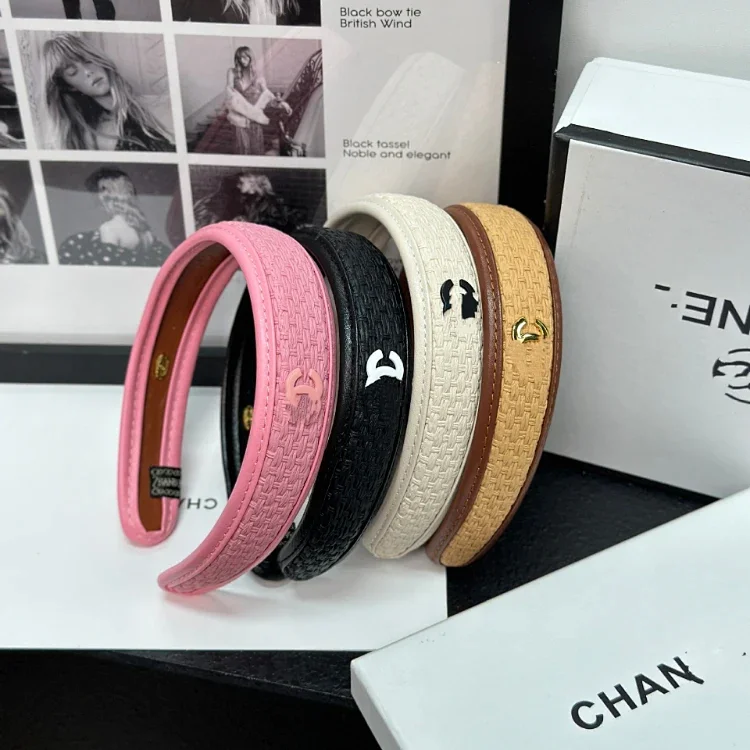 Chanel's new elegant wide-brimmed headband for outdoor use  7825561958  